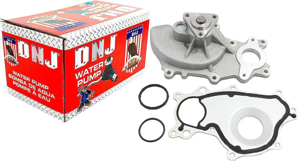 DNJ WP4237A Water Pump for 11-18 Ford, Lincoln/F-150, Expedition, Mustang, Transit-150, Transit-250, Transit-350, Transit-350 HD, Navigator 3.5L-3.7L V6 DOHC, Turbocharged