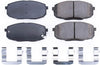 17-1397, Z17 Front Ceramic Brake Pads with Hardware