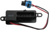 A/C AC Heater Blower Motor W/Fan Cage & Resistor Kit Compatible with GM Express Savana Van