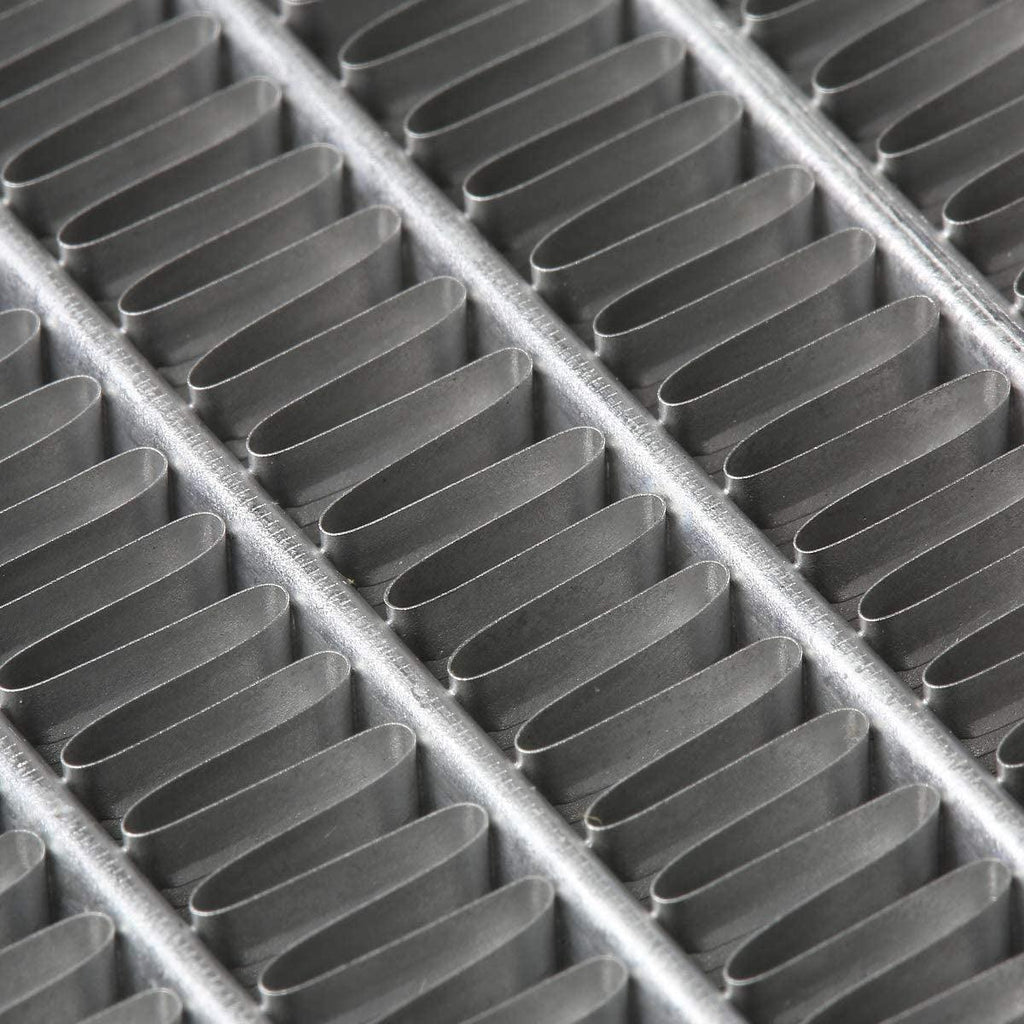 OEM-RA-2089 OE Style Aluminum Core Radiator Replacement Compatible with 96-98 Suzuki X-90/94-97 Tracker at MT, 14-3/4" H