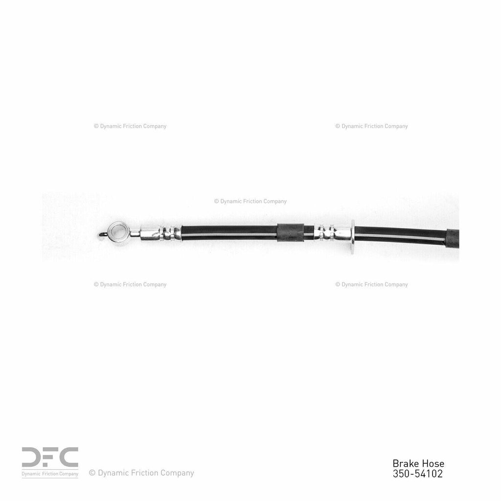 Dynamite Friction Brake Hydraulic Hose for 14-17 Fiesta 350-54102