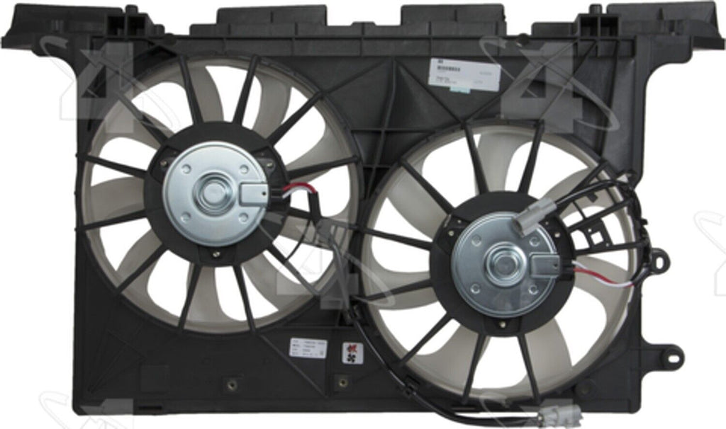 Four Seasons Dual Radiator and Condenser Fan Assembly for 11-14 Scion Tc 76269