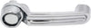 Front and Rear Exterior Door Handle Compatible with 2007-2017 Jeep Wrangler (JK) and 2008-2012 Jeep Liberty and 2007-2011 Dodge Nitro All Chrome Plastic Set of 4 Driver and Passenger Side