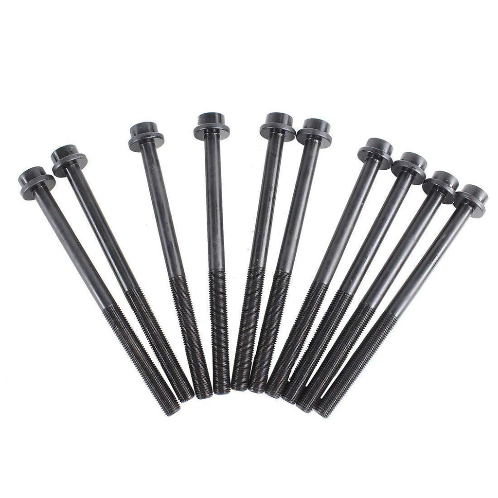 DNJ HBK432 Head Bolt Kit/For 01-16 Ford, Lincoln, Mazda, Mercury/ 2.0L-2.5L L4 DOHC Naturally Aspirated, Turbocharged Designation MZR