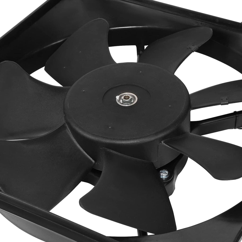 Factory Style Radiator Fan Assembly Compatible with 98-01 Kia Sephia / 00-01 Spectra AT,OEM-RF-1145