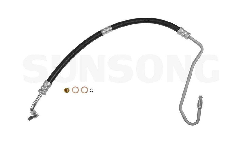 Sunsong Power Steering Pressure Line Hose Assembly for Prizm, Corolla 3401051