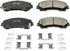Front 17-1736 Ceramic Brake Pads Evolution Z17