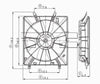 TYC Engine Cooling Fan Assembly for 04-06 Acura TL 600800