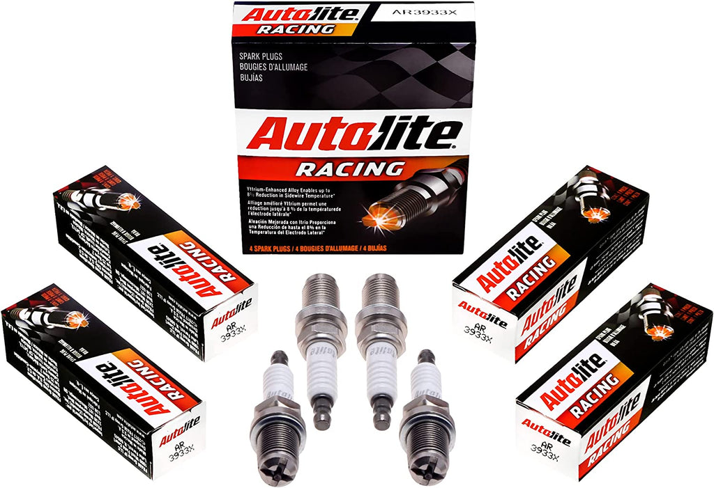 Autolite AR3933X-4PK High Performance Racing Non-Resistor Spark Plug, 4 Pack