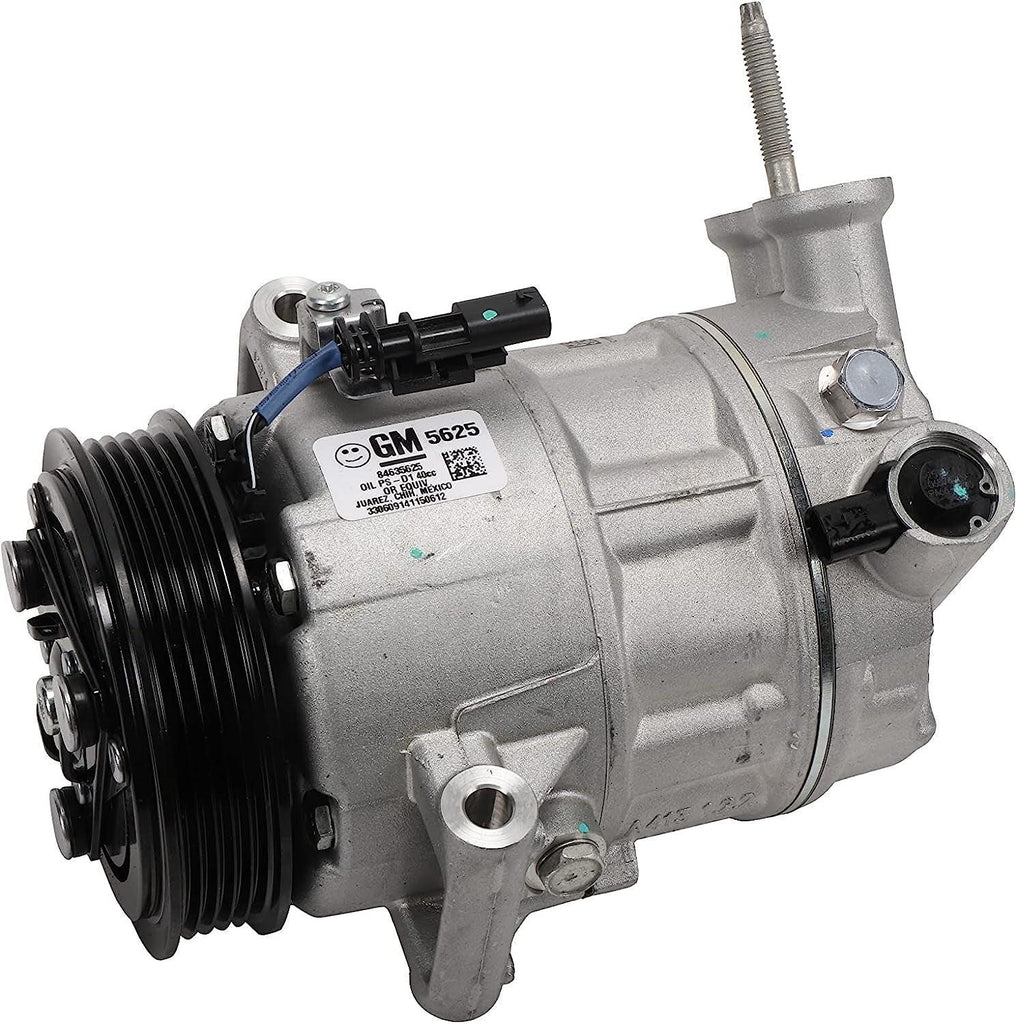 84635625 Air Conditioning Compressor Kit with Pressure Valve, Stud, and Plug
