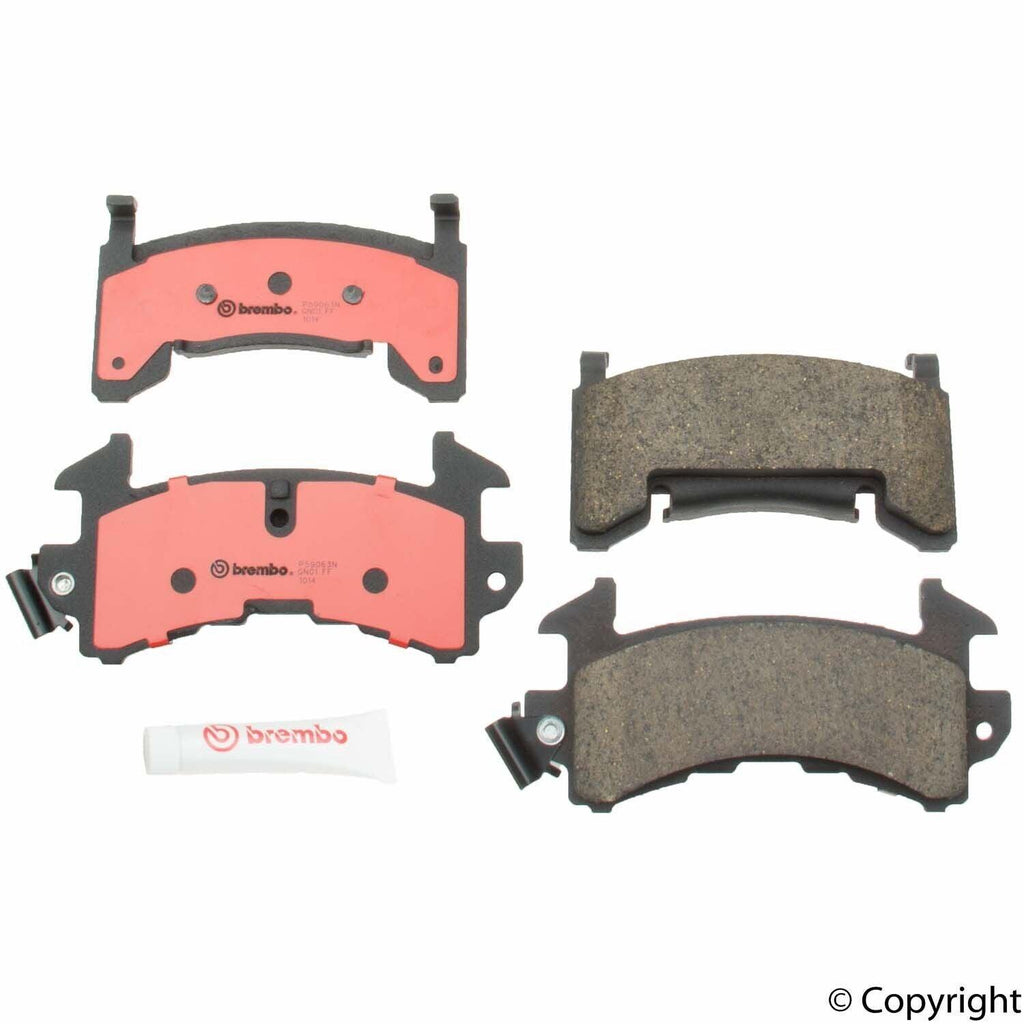 Front Disc Brake Pad Set for S10, Sonoma, Hombre, Blazer, Jimmy+More (P59063N)