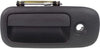 For Chevy Express 1500 Exterior Door Handle Front Driver Side Textured Black 2010-2014 | with Key Hole| Trim: Base/Ls/Lt