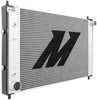 MMRAD-MUS-97BA Bracketed Aluminum Radiator Compatible with Ford Mustang Automatic 1997-2004 Silver