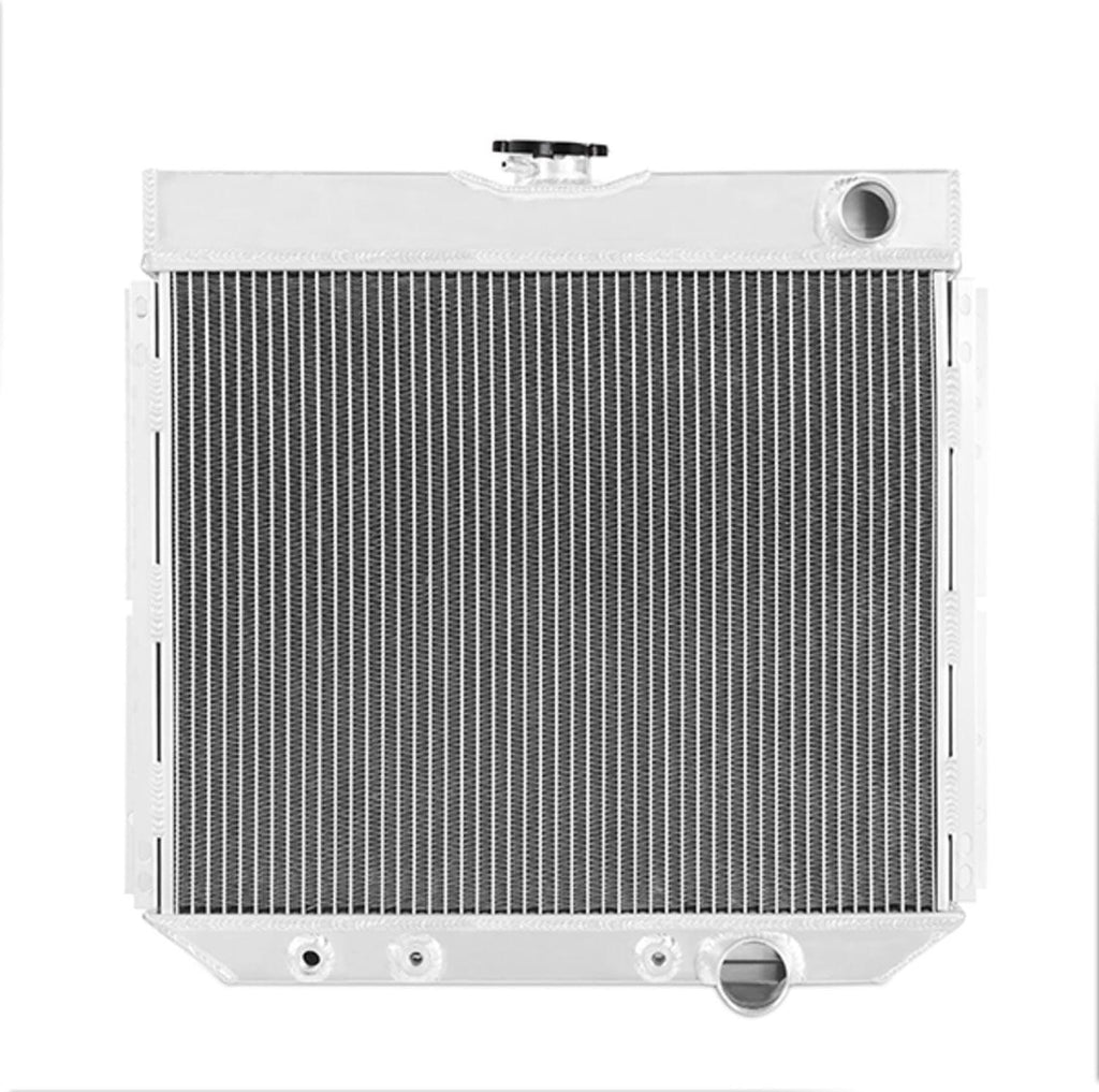 MMRAD-MUS-67X Performance Aluminum X-Line Radiator Compatible with Ford Mustang 1967-1970
