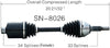 SN-8026 CV Axle Shaft