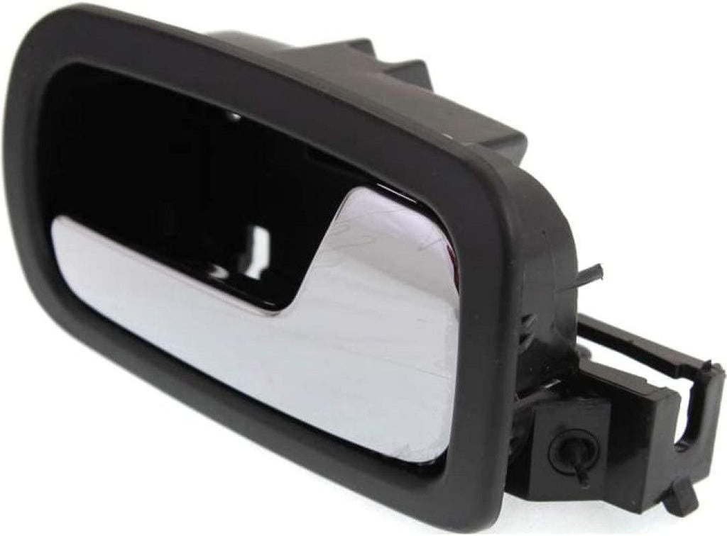 for Chevy Cobalt Interior Door Handle Front Passenger Side Black Bezel with Chrome Lever 2005-2010 | Trim:All Submodels | GM1353166 | 22722754