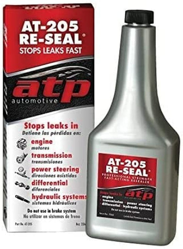 Automotive AT-205 Re-Seal Stops Leaks, 8 Ounce Bottle