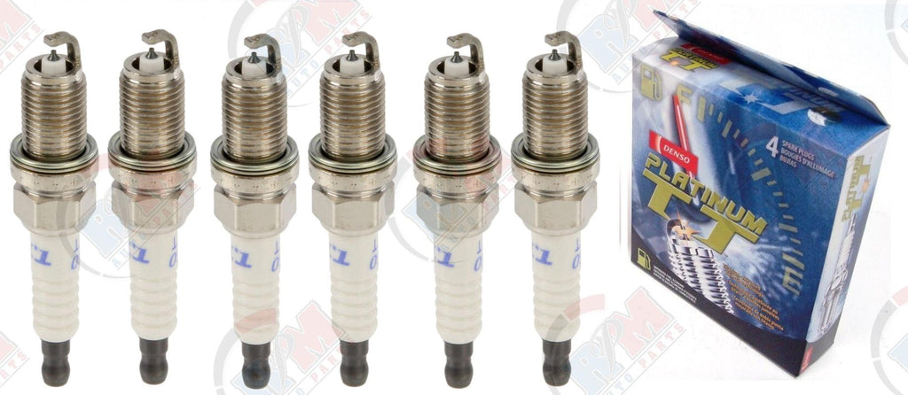 DENSO "PLATINUM" TT Spark Plugs Set of 6 for 2001-2008 Mazda Tribute 3.0L V6