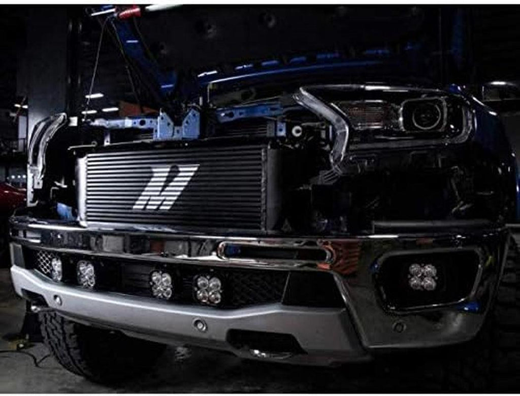 MMINT-RGR-19SL Performance Bar-And-Plate Intercooler, Compatible with 2019+ Ford Ranger 2.3L Ecoboost, Silver