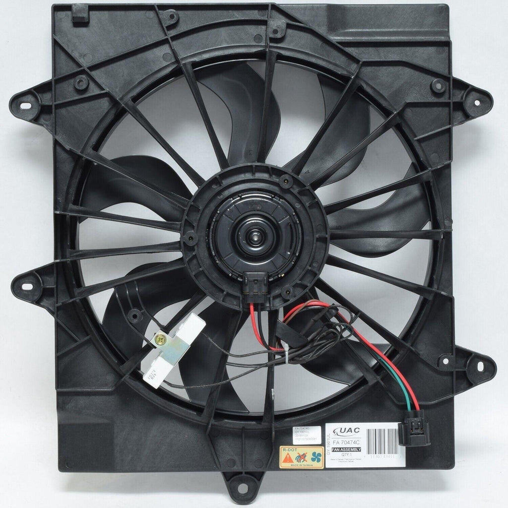 Universal Air Engine Cooling Fan Assembly for 04-05 Chrysler PT Cruiser FA70474C