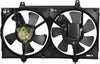 OEM-RF-0228 Factory Style Radiator Cooling Fan Assembly Cooling Efficiency Improved Direct Replacement [Compatible with 1996-1999 I30 / 1995-1999 Maxima]