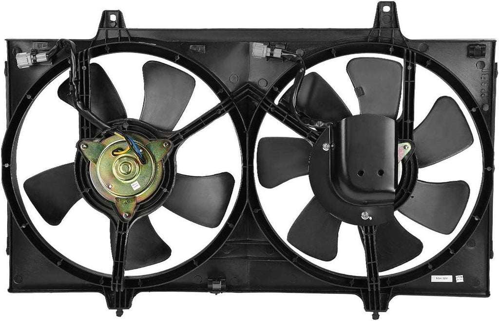 OEM-RF-0228 Factory Style Radiator Cooling Fan Assembly Cooling Efficiency Improved Direct Replacement [Compatible with 1996-1999 I30 / 1995-1999 Maxima]