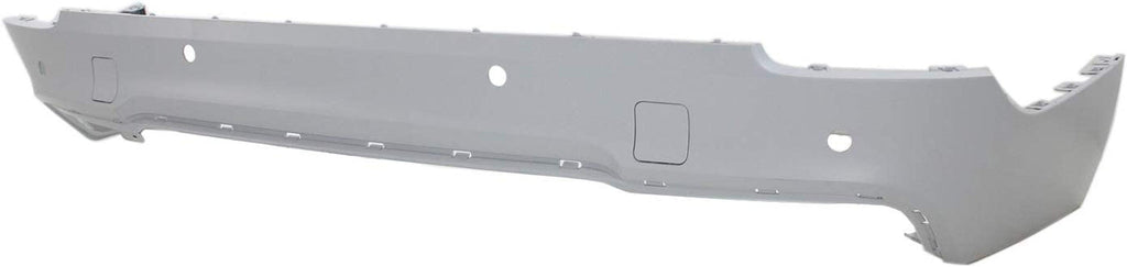 Evan-Fischer Rear Bumper Molding Compatible with BMW X1 13-15 Lower Primered Gray W/M Pkg. W/Park Distance Control