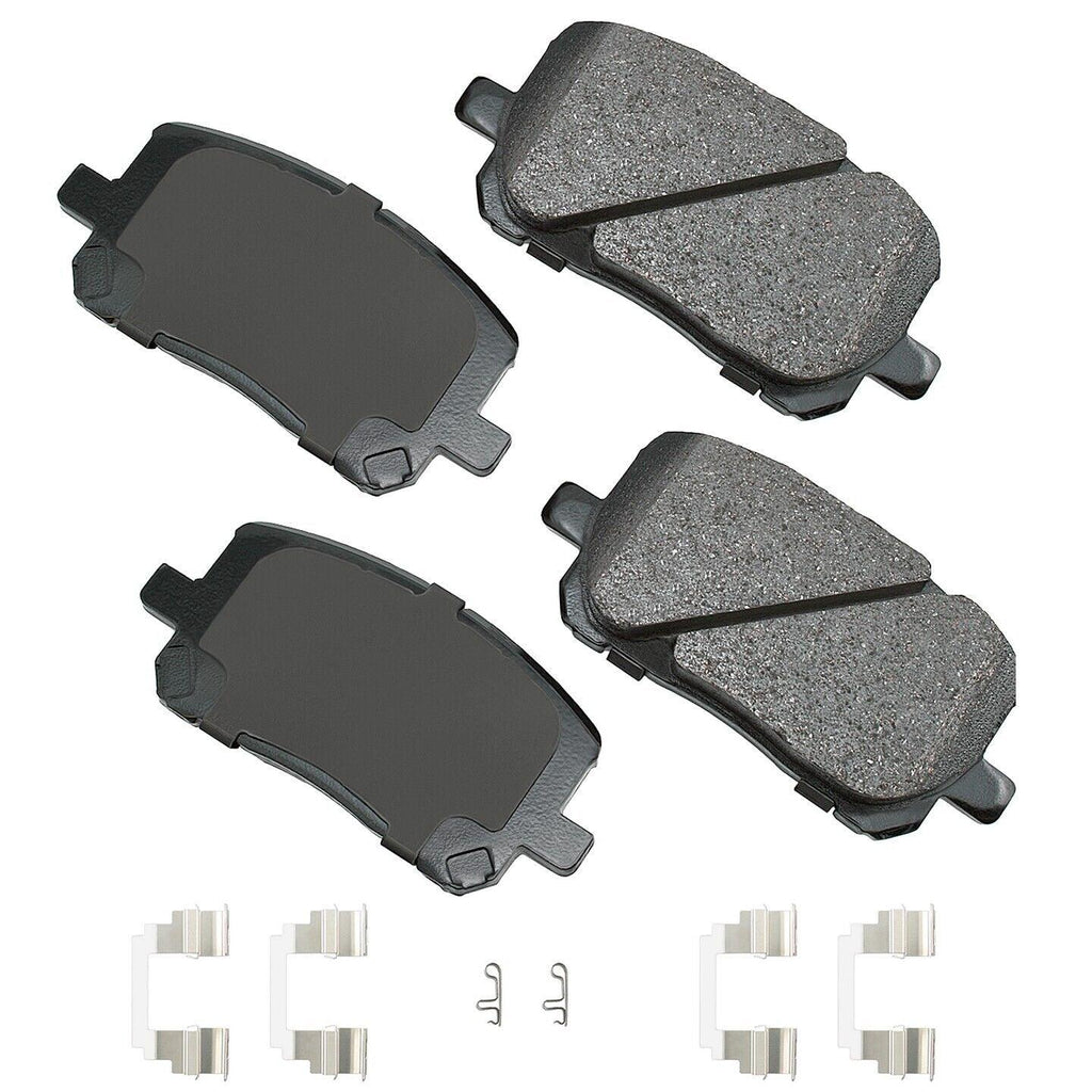Akebono Front Disc Brake Pad Set for Vibe, Corolla, Matrix (ACT923A)