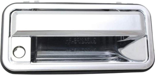 for Chevy C1500 Exterior Door Handle Front Passenger Side Chrome 1988-1998 | with Key Hole| Trim:All Submodels