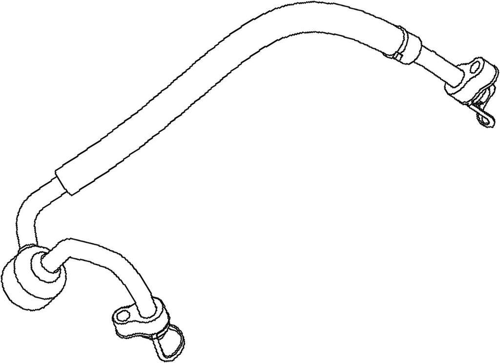 GM Genuine Parts 15-33281 Air Conditioning Refrigerant Suction Hose