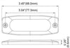H22896001 L/Head Mst3 Led Mv Amber