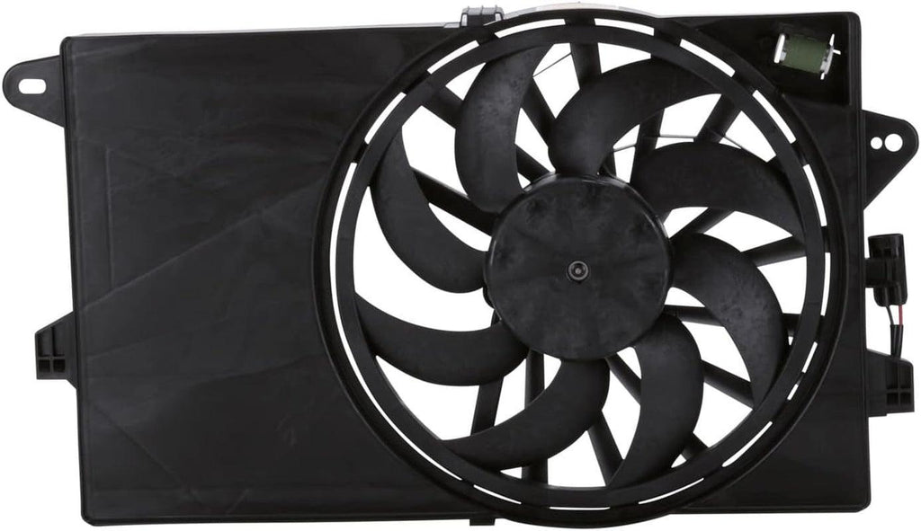 623050 Replacement Cooling Fan Assembly Compatible with Fiat 500