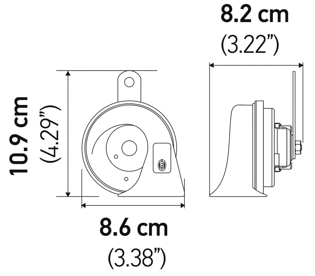 Hella Horn for Toyota 012010901