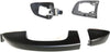 Compatible with Volkswagen Golf R 2012-2013 Exterior Door Handle Driver Side, Rear Primed | Trim: Base