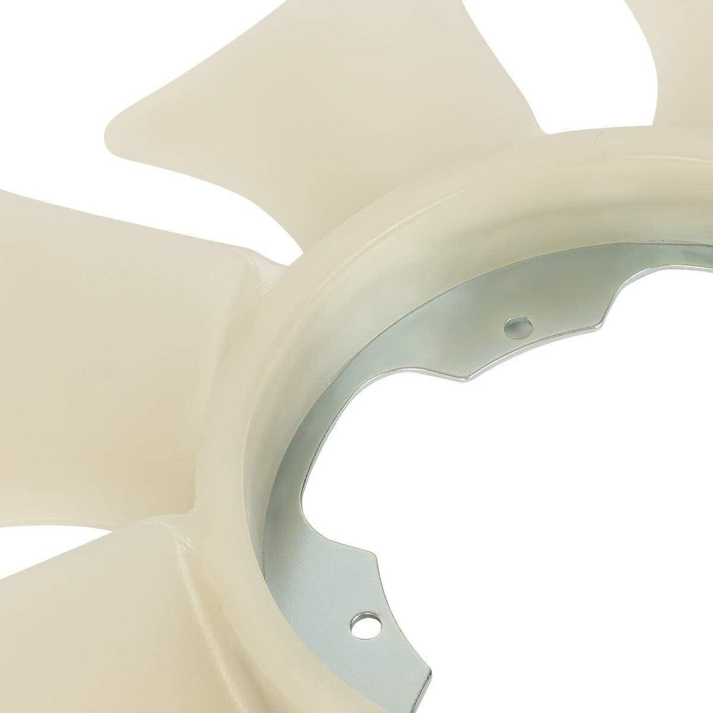 OEM-RF-0237 Factory Style Radiator Cooling Fan Cooling Efficiency Improved Direct Replacement [Compatible with 1999-2004 Frontier / 2000-2004 Xterra 3. 3L]