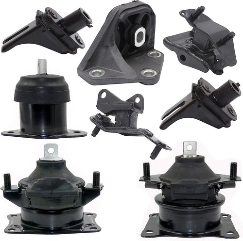 ETK-008 Engine and Transmission Mount Kit Compatible with 2003-2007 Honda Accord 2.4L A/T