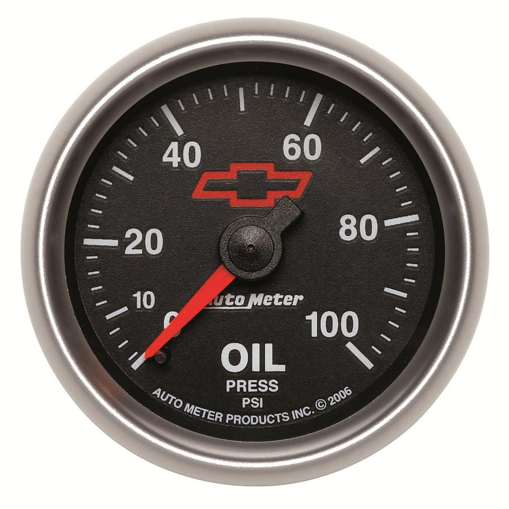 2-1/16 in. OIL PRESSURE 0-100 PSI GM BLACK - greatparts