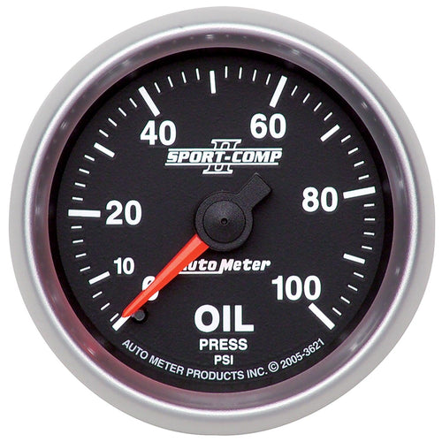 2-1/16 in. OIL PRESSURE 0-100 PSI SPORT-COMP II - greatparts