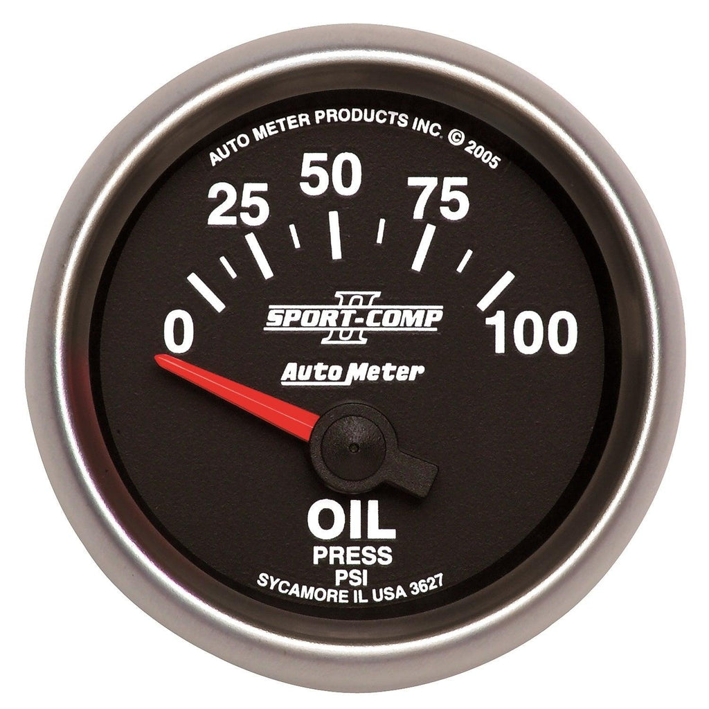 2-1/16 in. OIL PRESSURE 0-100 PSI SPORT-COMP II - greatparts