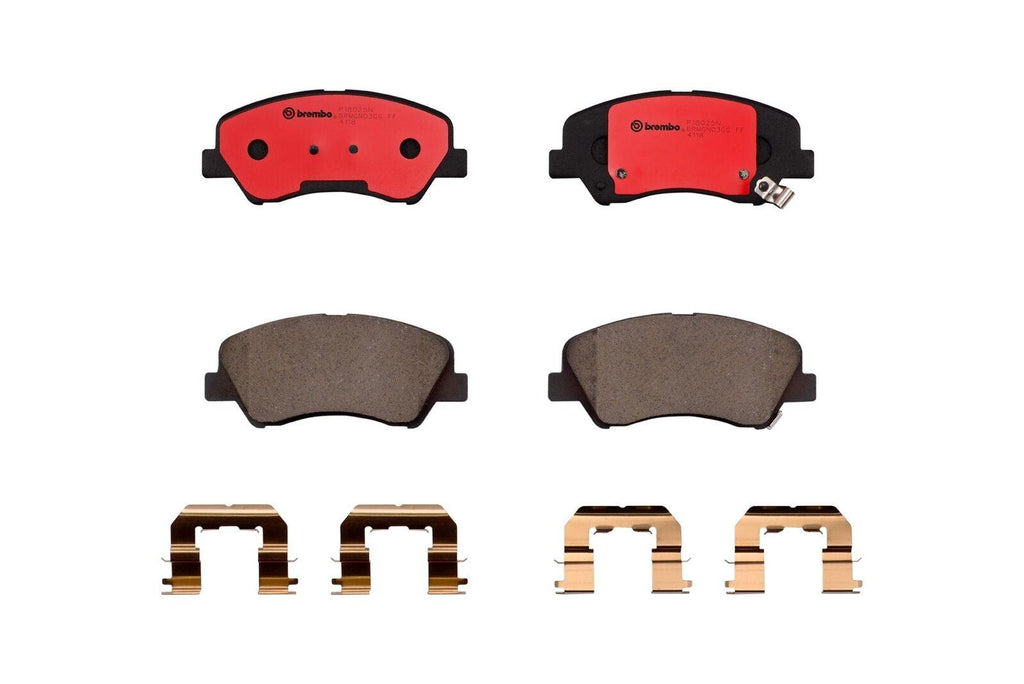 Brembo Front Disc Brake Pad Set for Accent, Rio (P18025N)
