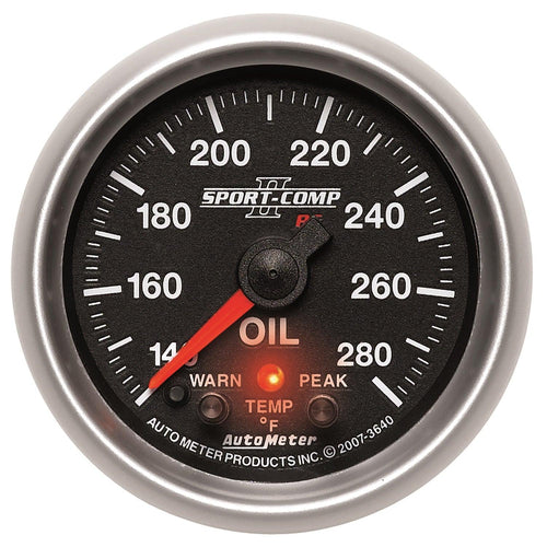 2-1/16 in. OIL TEMPERATURE 140-280 Fahrenheit SPORT-COMP II - greatparts