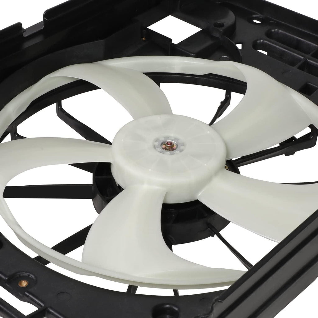 Factory Style Radiator Cooling Fan Assembly Compatible with 14-19 Corolla 1.8L,OEM-RF-0986