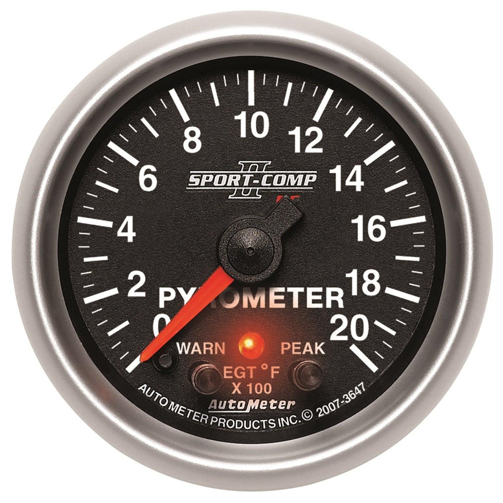 2-1/16 in. PYROMETER 0-2000 Fahrenheit SPORT-COMP II - greatparts