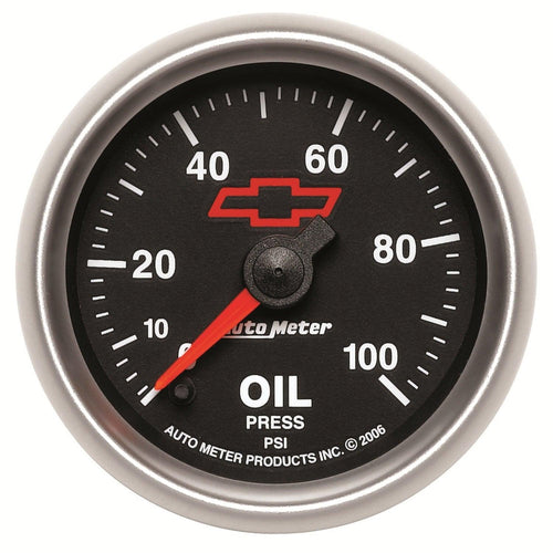 2-1/16 in. OIL PRESSURE 0-100 PSI GM BLACK - greatparts