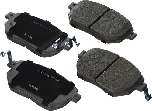 Silver 14D969CH Ceramic Front Disc Brake Pad Set