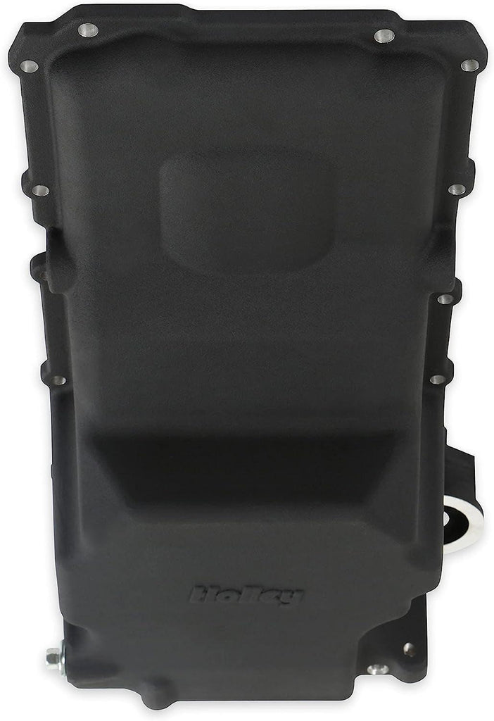 302-3BK LS Swap Oil Pan Additional Front Clearance Carbon Black Ceramic