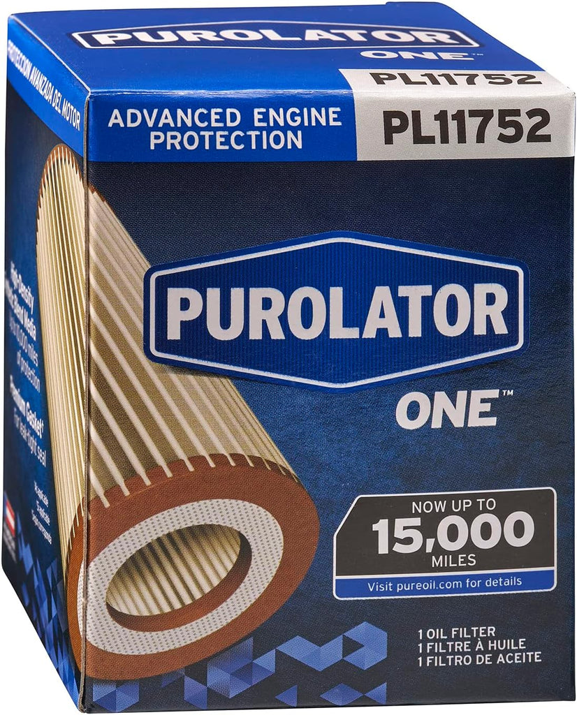 PL11752 one Advanced Engine Protection Cartridge Oil Filter Compatible with Select Hyundai and Kia