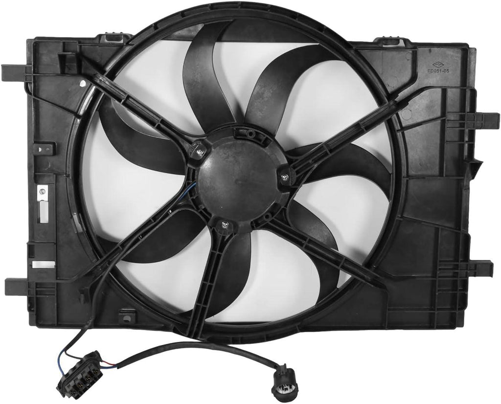 OEM-RF-0470 Factory Style Radiator Cooling Fan Assembly Compatible with 2006-2009 Fusion / 2006-2009 Milan