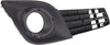 Front Fog Lamp Molding Compatible with 2012-2014 Toyota Camry Set of 2 Passenger and Driver Side Textured SE/SE Sport Models