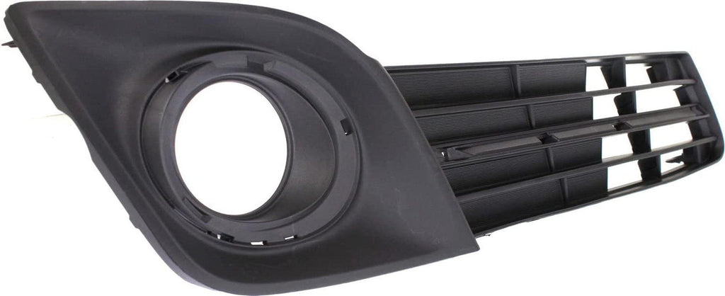 Front Fog Lamp Molding Compatible with 2012-2014 Toyota Camry Set of 2 Passenger and Driver Side Textured SE/SE Sport Models